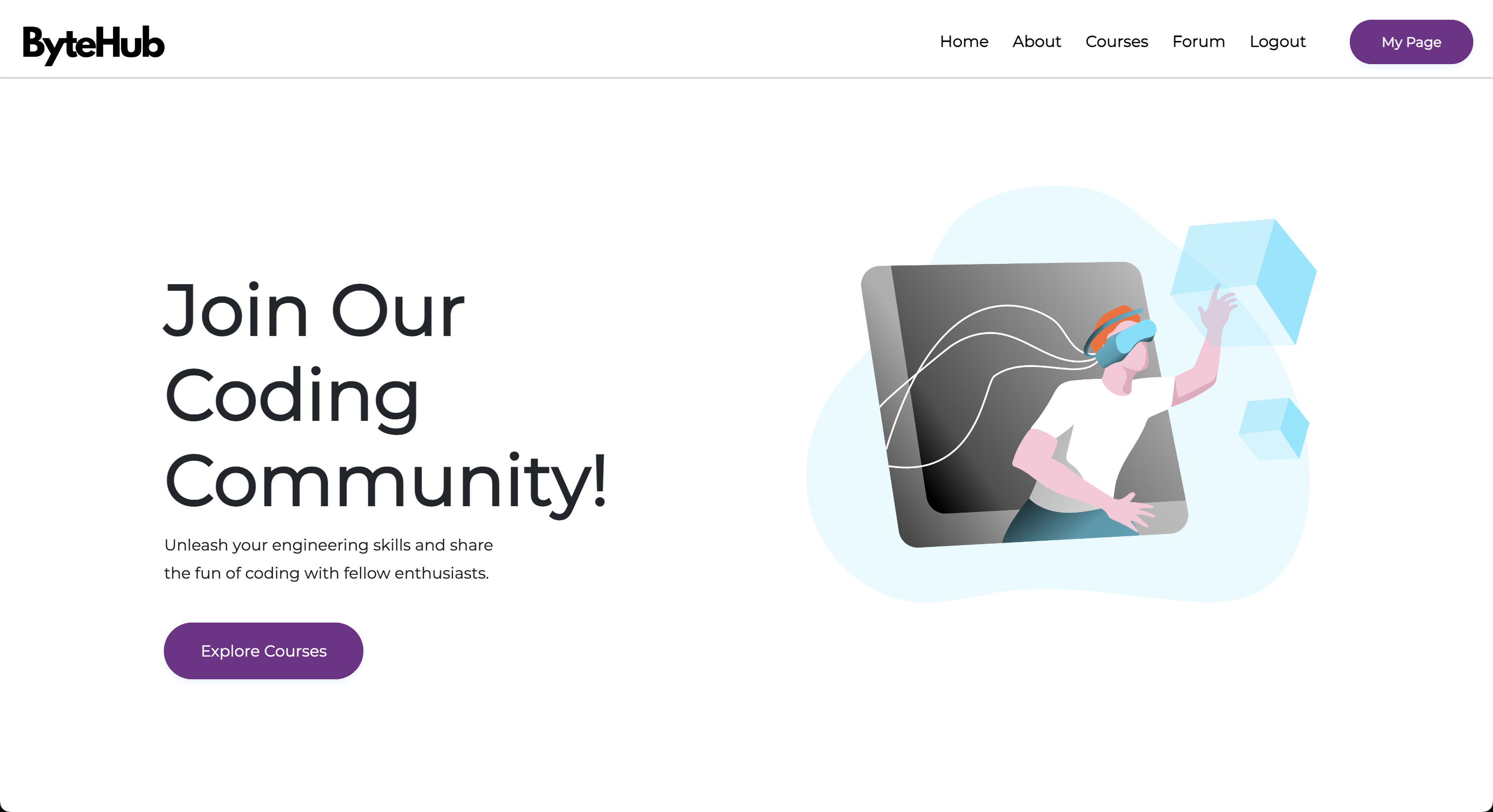 landing page landing page